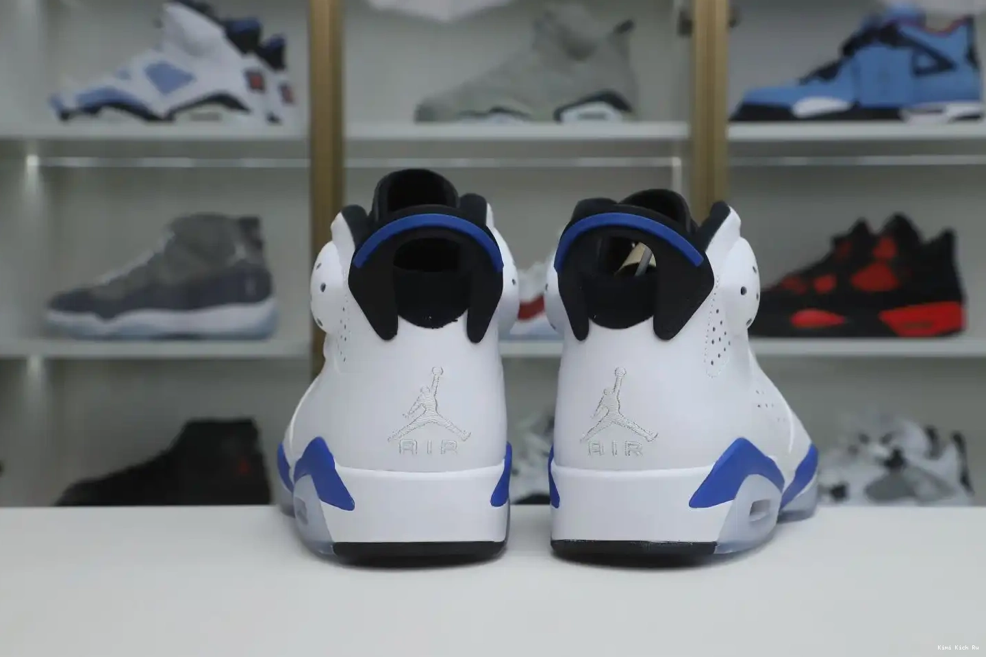 BLUE RETRO 6 SPORT AIR JORDAN Kimikick 0813